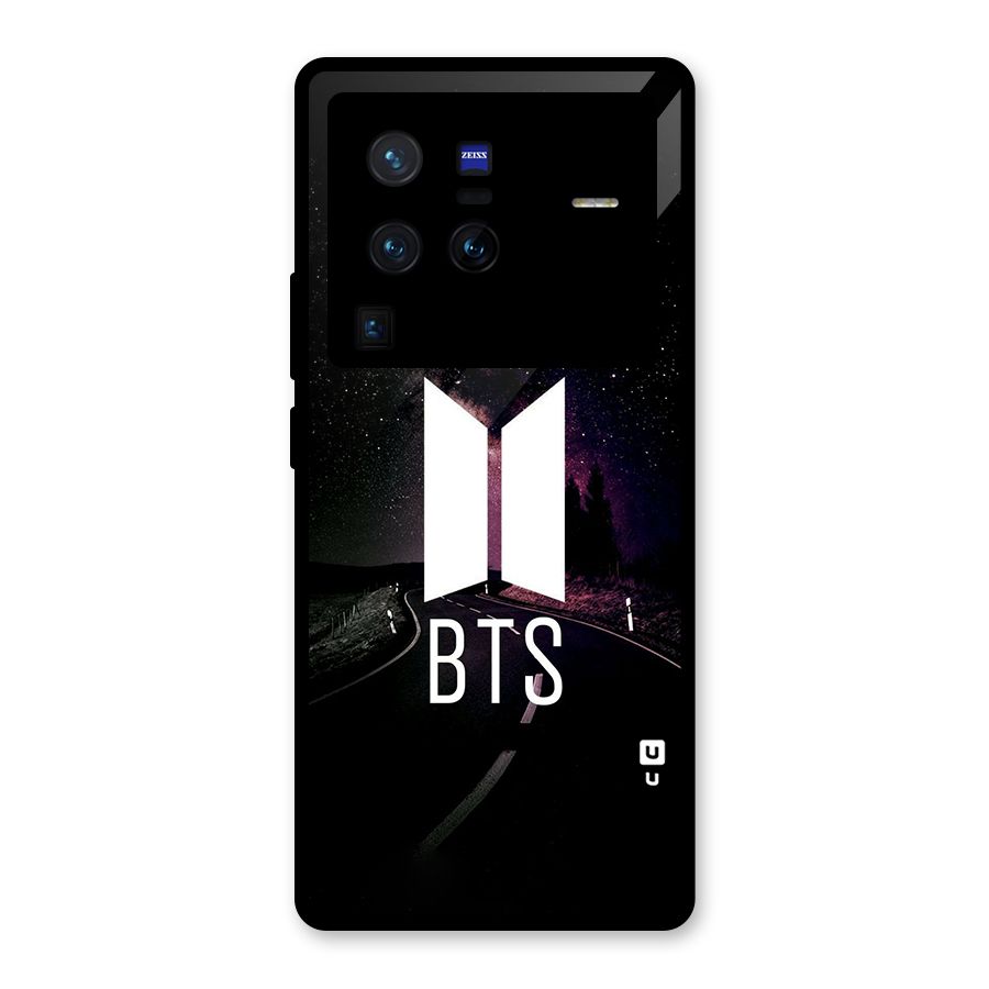 BTS Night Sky Glass Back Case for Vivo X80 Pro