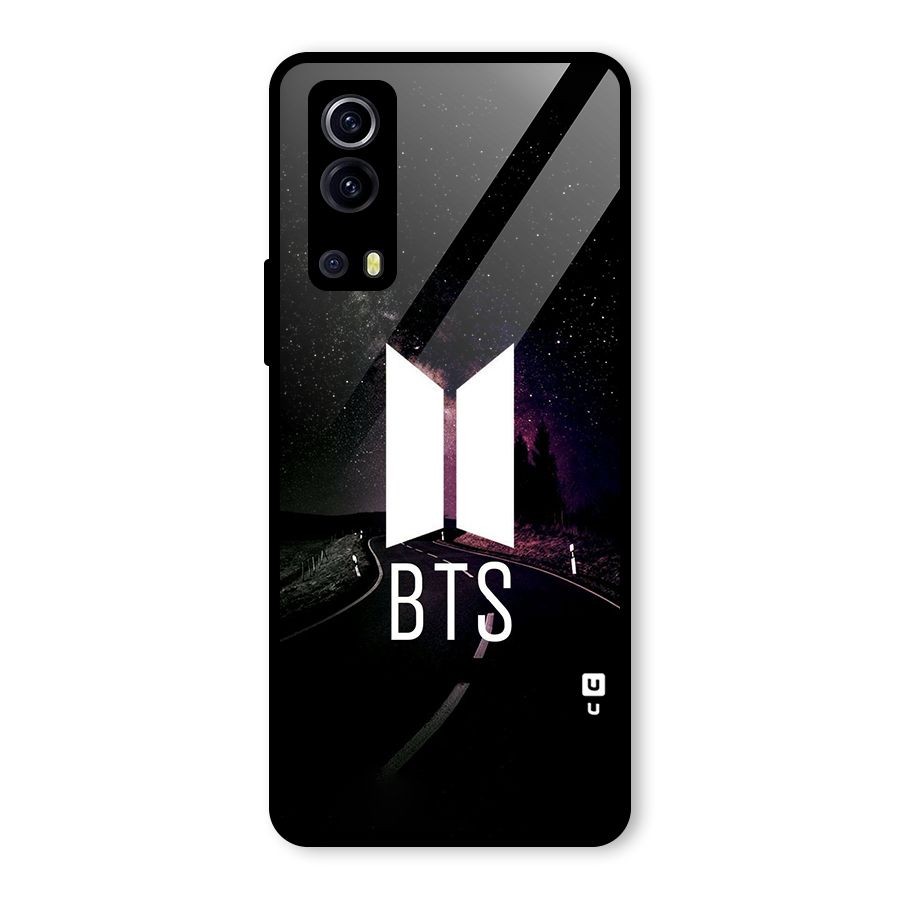 BTS Night Sky Glass Back Case for Vivo iQOO Z3