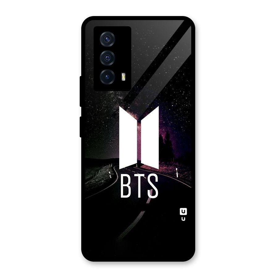 BTS Night Sky Glass Back Case for Vivo iQOO Z5