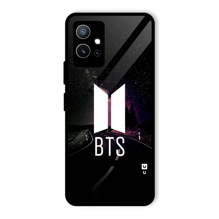 BTS Night Sky Glass Back Case for Vivo iQOO Z6