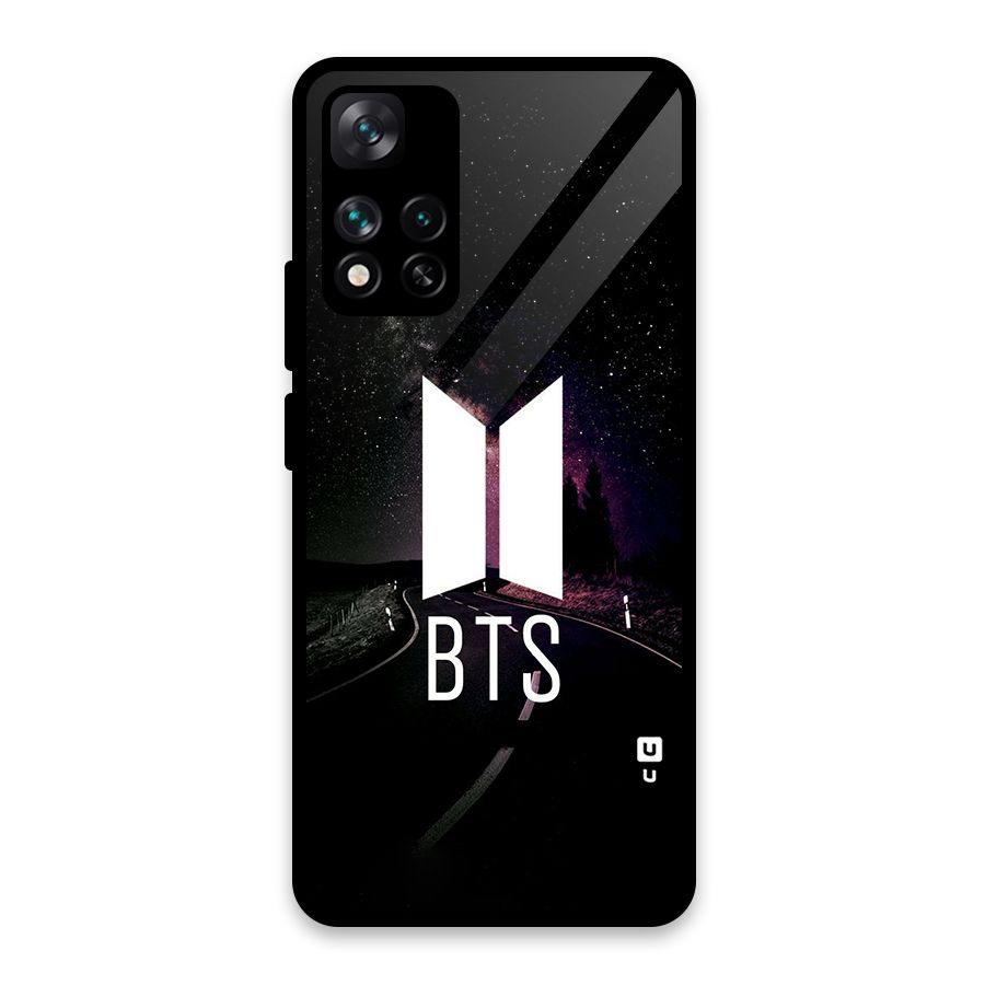 BTS Night Sky Glass Back Case for Xiaomi 11i HyperCharge 5G