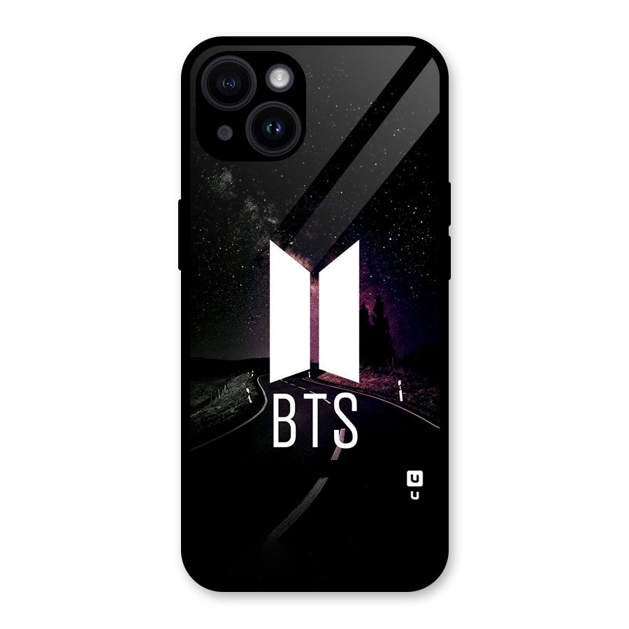 BTS Night Sky Glass Back Case for iPhone 14