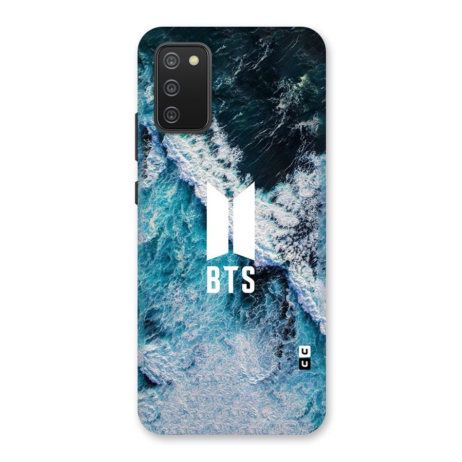 BTS Ocean Waves Back Case for Galaxy M02s