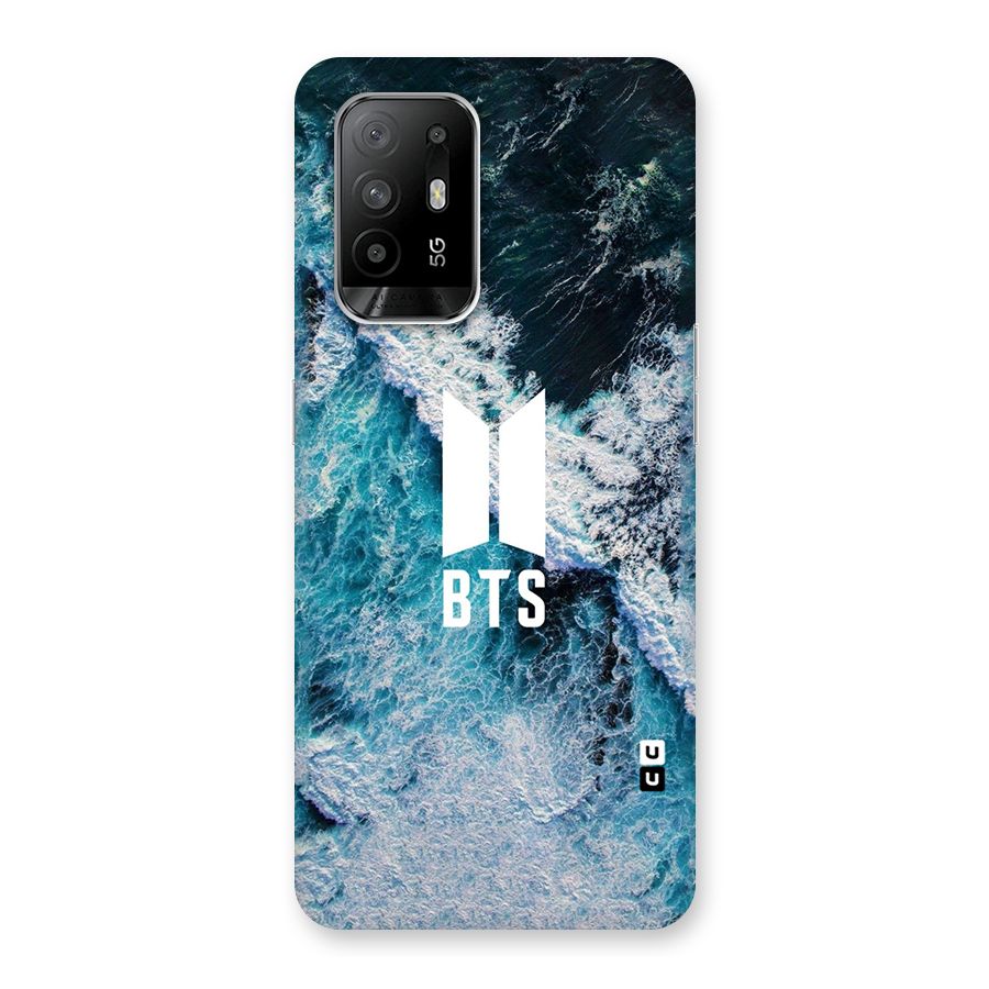 BTS Ocean Waves Back Case for Oppo F19 Pro Plus 5G