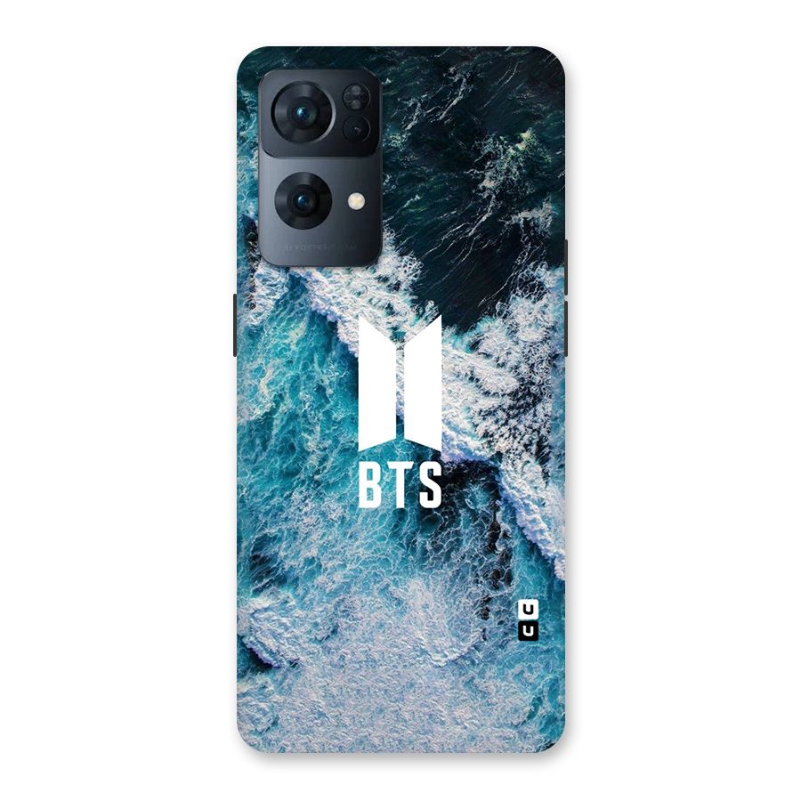 BTS Ocean Waves Back Case for Oppo Reno7 Pro 5G
