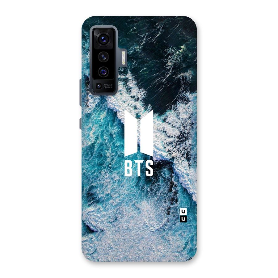 BTS Ocean Waves Back Case for Vivo X50