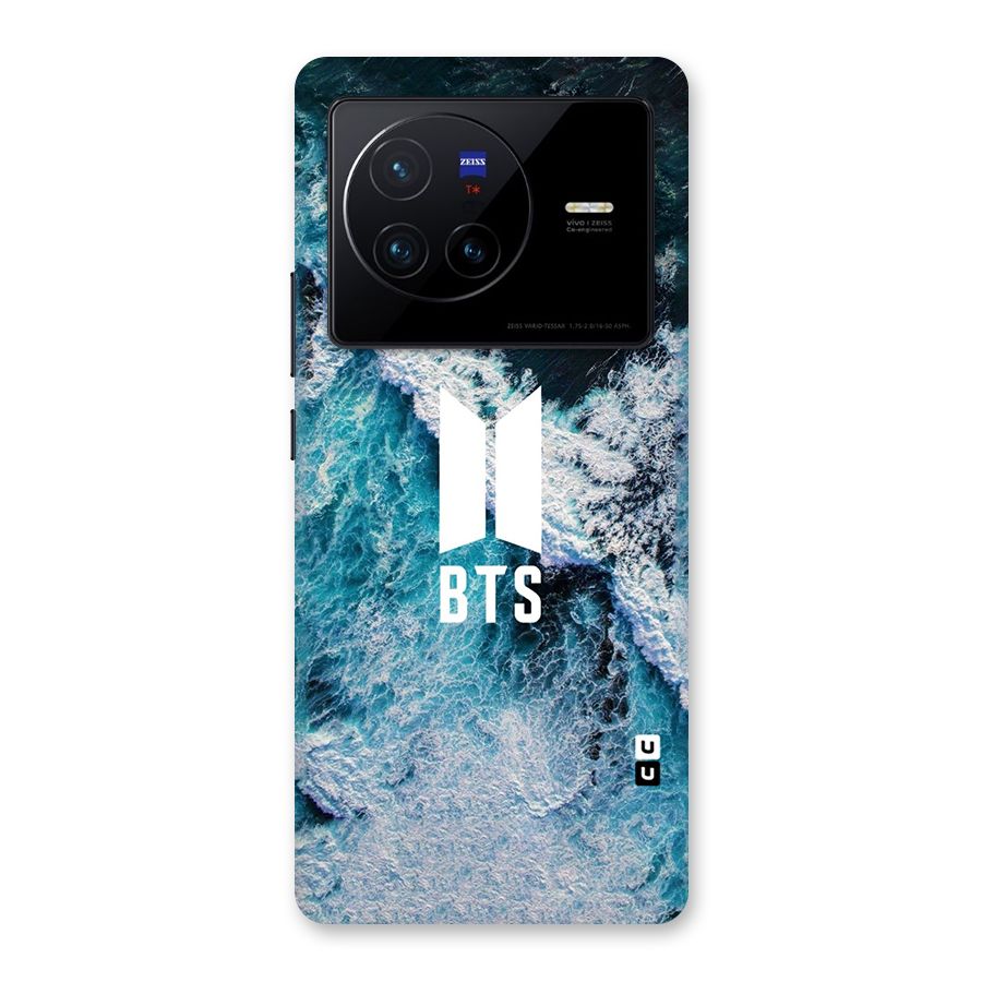 BTS Ocean Waves Back Case for Vivo X80
