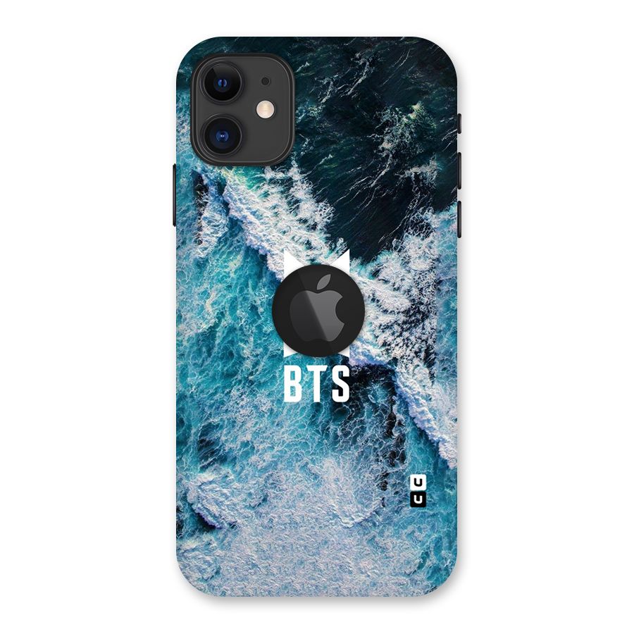 BTS Ocean Waves Back Case for iPhone 11 Logo Cut