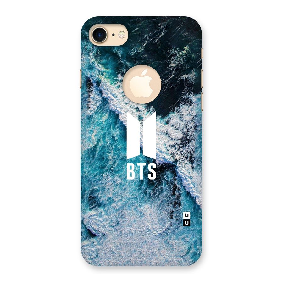 BTS Ocean Waves Back Case for iPhone 7 Logo Cut