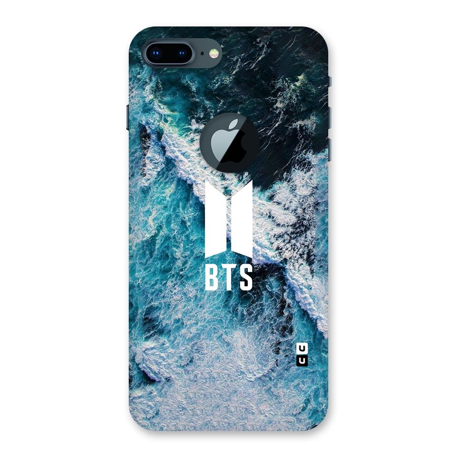 BTS Ocean Waves Back Case for iPhone 7 Plus Logo Cut