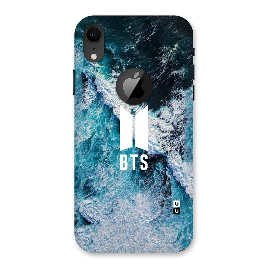 BTS Ocean Waves Back Case for iPhone XR Logo Cut