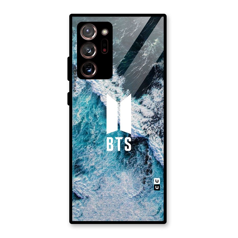 BTS Ocean Waves Glass Back Case for Galaxy Note 20 Ultra