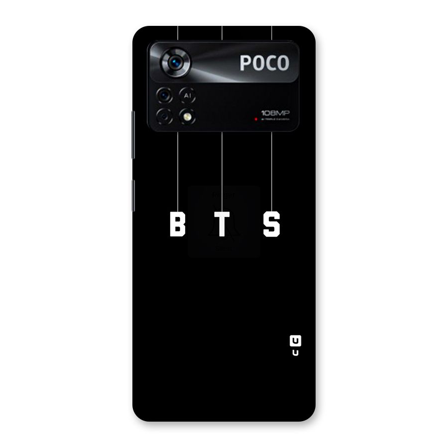 BTS Strings Back Case for Poco X4 Pro 5G