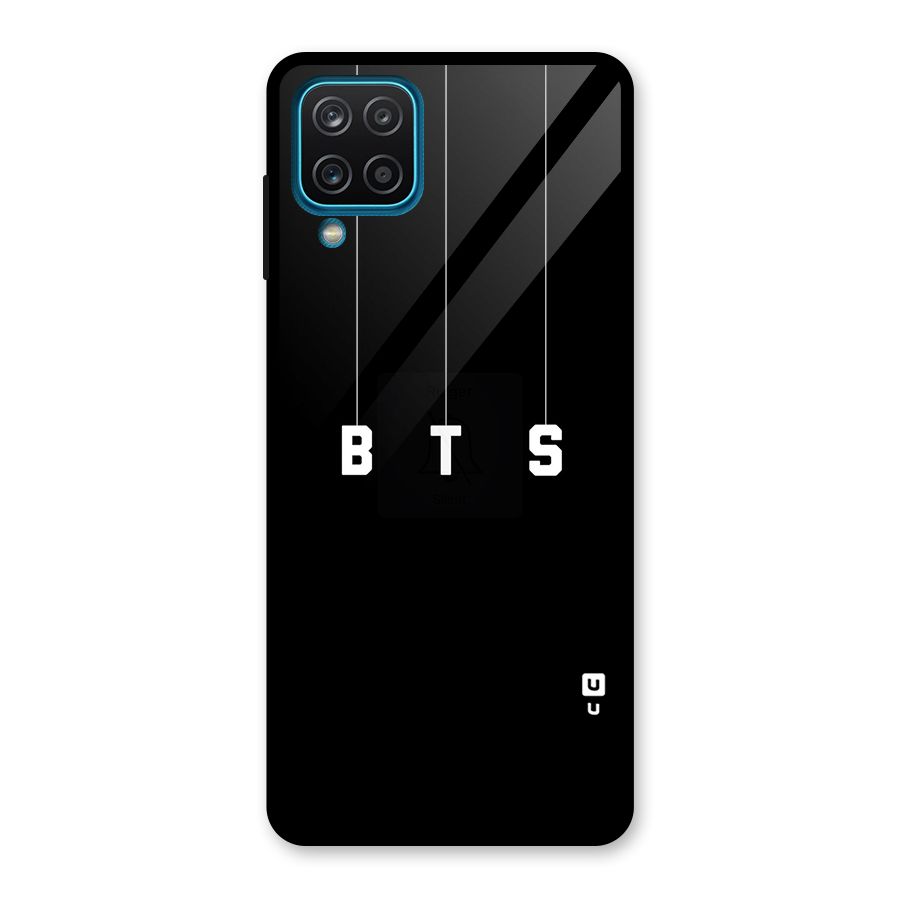 BTS Strings Glass Back Case for Galaxy A12