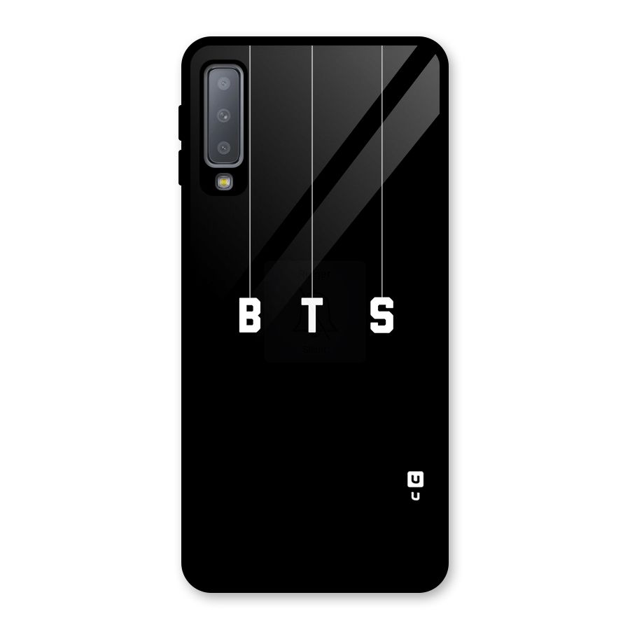 BTS Strings Glass Back Case for Galaxy A7 (2018)
