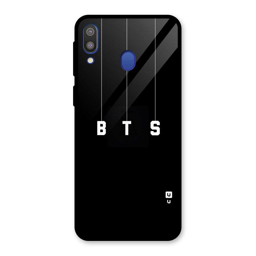 BTS Strings Glass Back Case for Galaxy M20