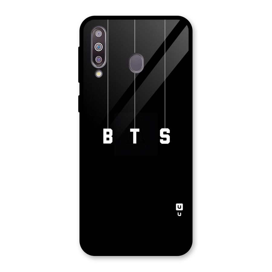 BTS Strings Glass Back Case for Galaxy M30