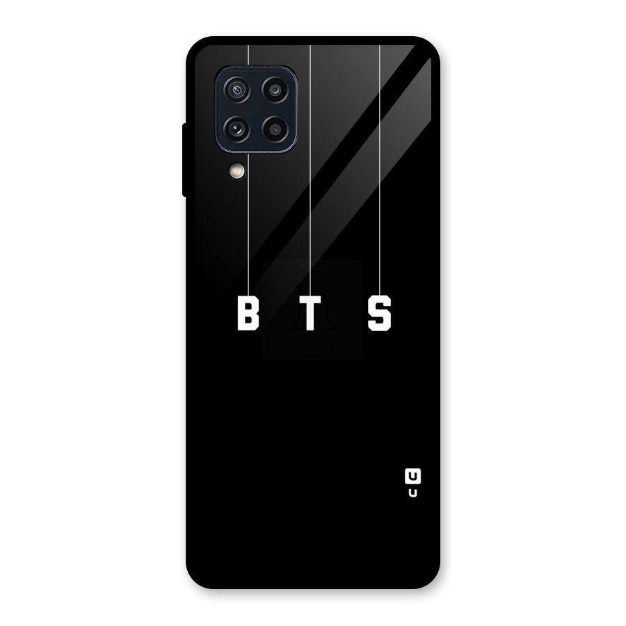 BTS Strings Glass Back Case for Galaxy M32