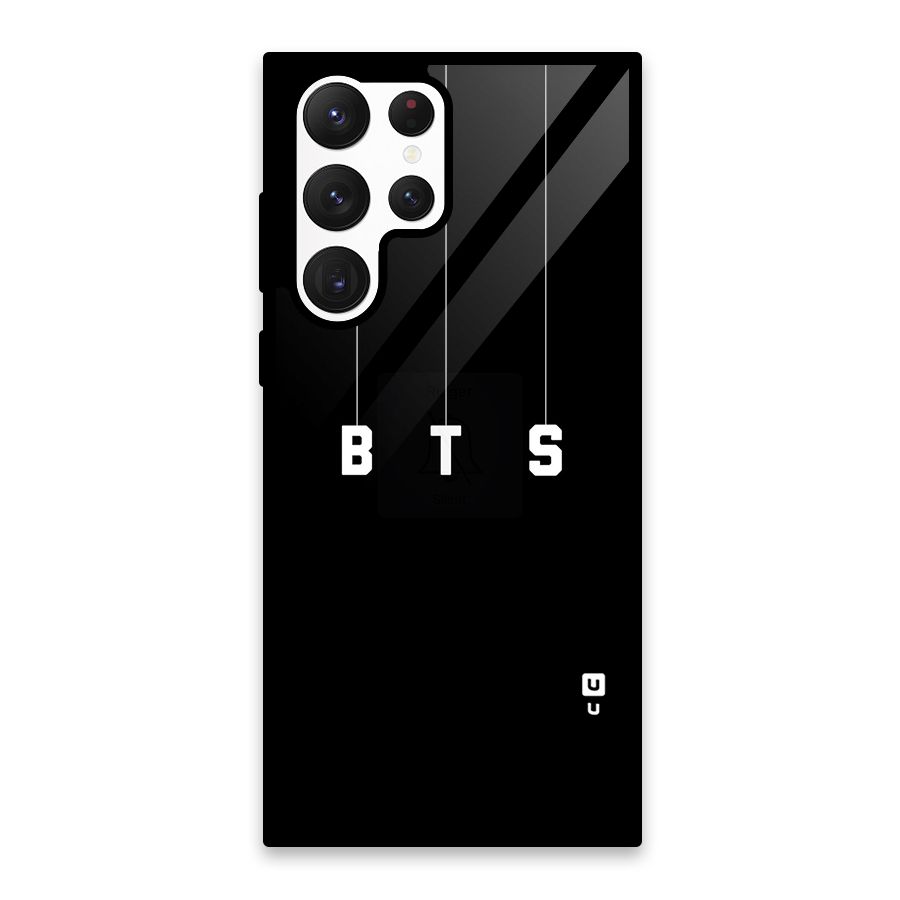 BTS Strings Glass Back Case for Galaxy S22 Ultra 5G