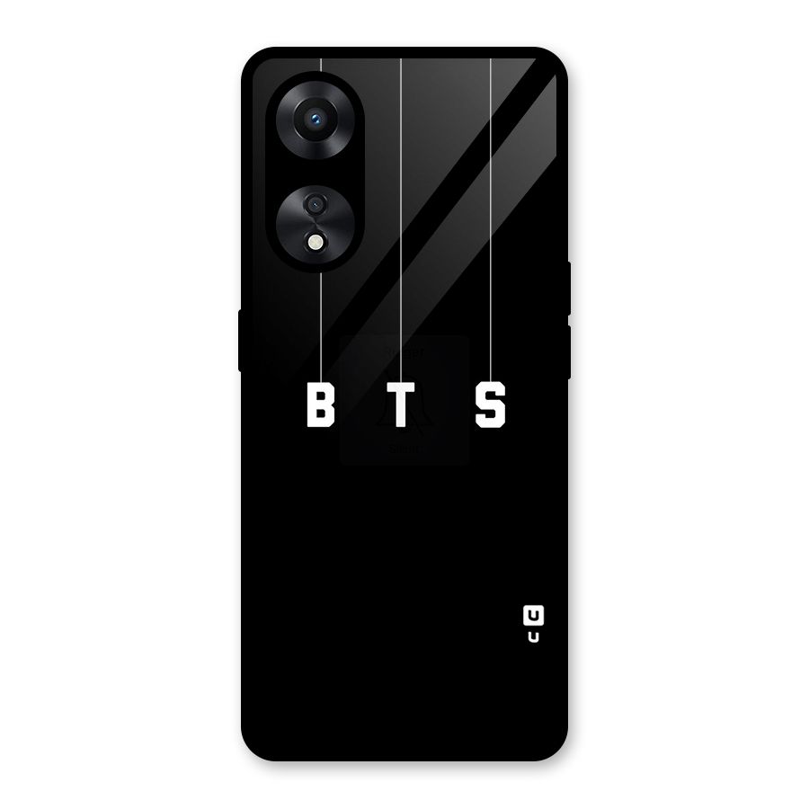BTS Strings Glass Back Case for Oppo A78