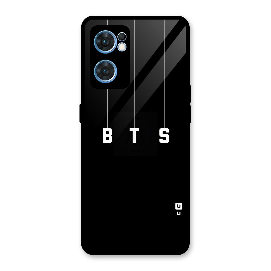 BTS Strings Glass Back Case for Oppo Reno7 5G