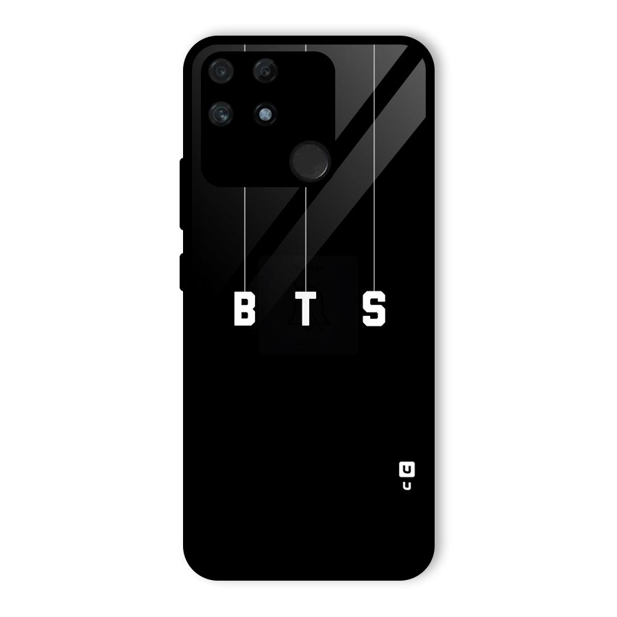 BTS Strings Glass Back Case for Realme Narzo 50A