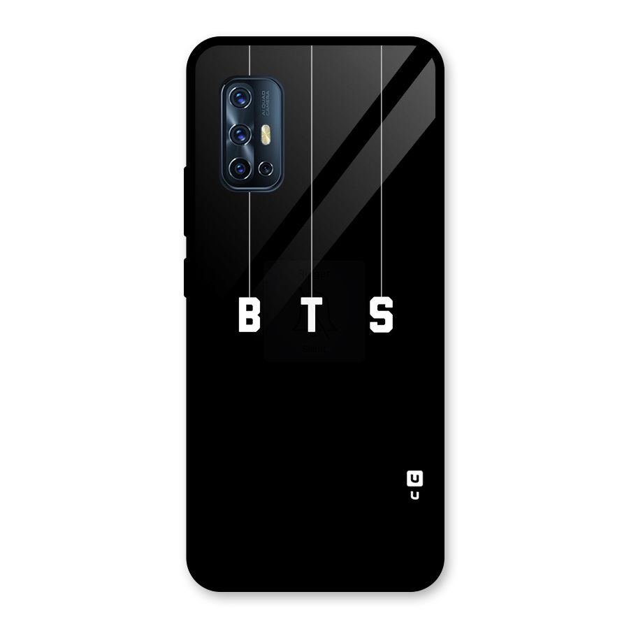 BTS Strings Glass Back Case for Vivo V17