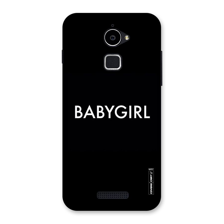 Baby Girl Back Case for Coolpad Note 3 Lite