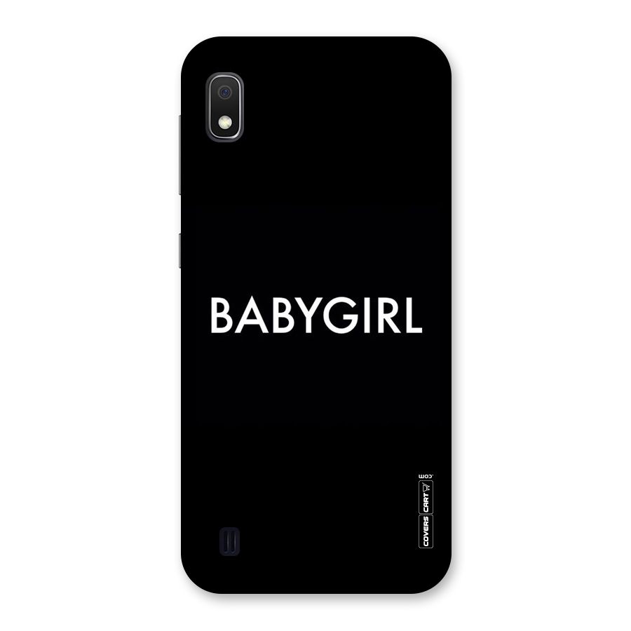 Baby Girl Back Case for Galaxy A10