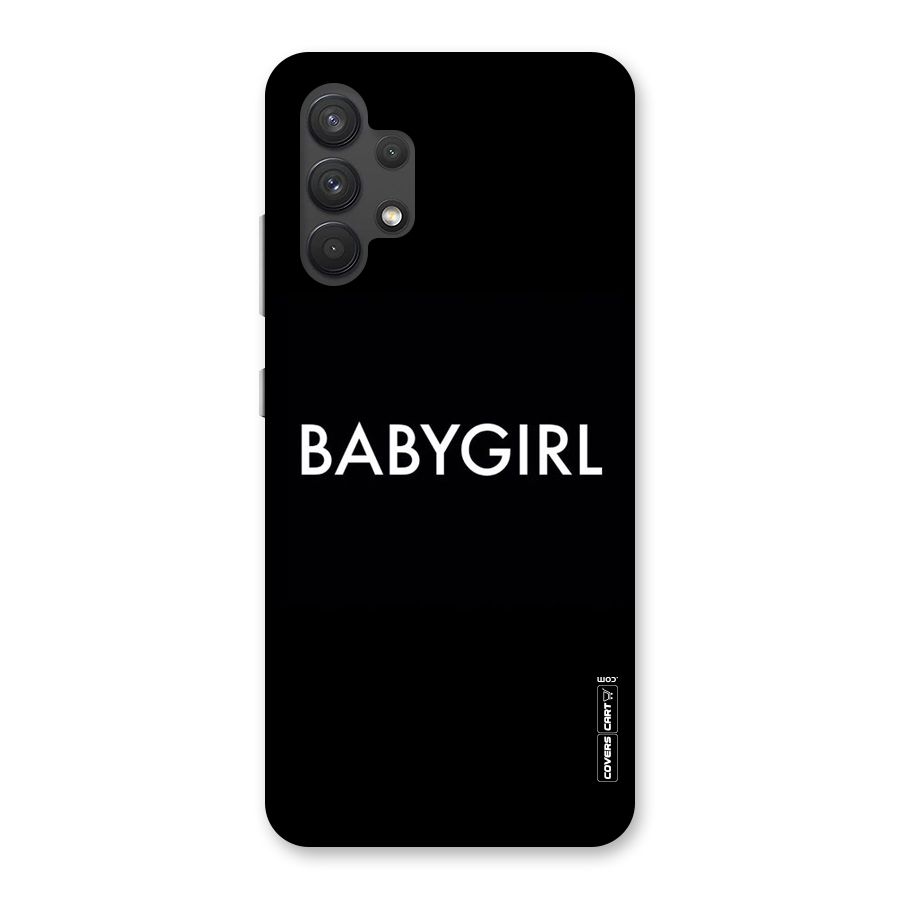 Baby Girl Back Case for Galaxy A32