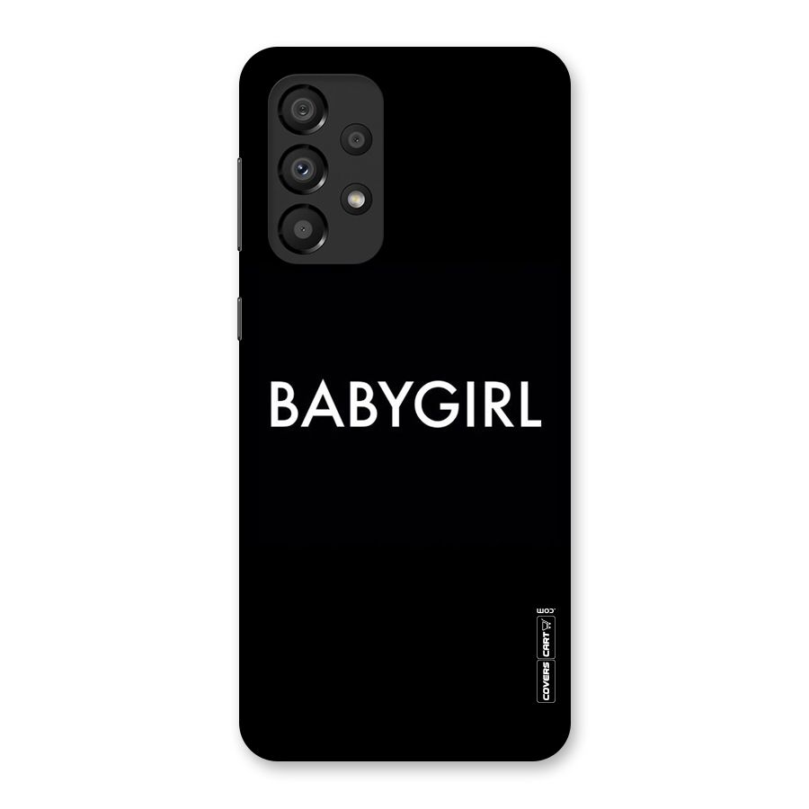 Baby Girl Back Case for Galaxy A33 5G