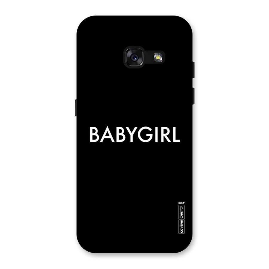 Baby Girl Back Case for Galaxy A3 (2017)