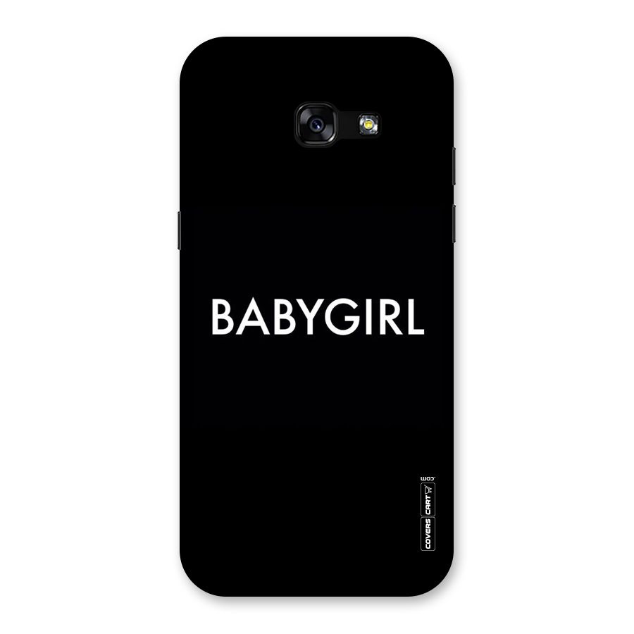 Baby Girl Back Case for Galaxy A5 2017
