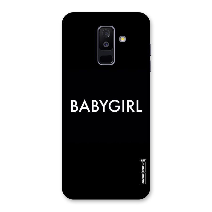 Baby Girl Back Case for Galaxy A6 Plus