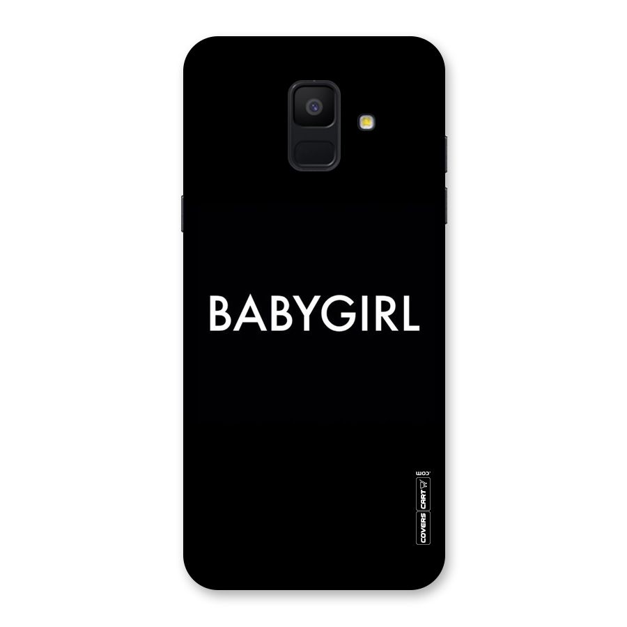 Baby Girl Back Case for Galaxy A6 (2018)