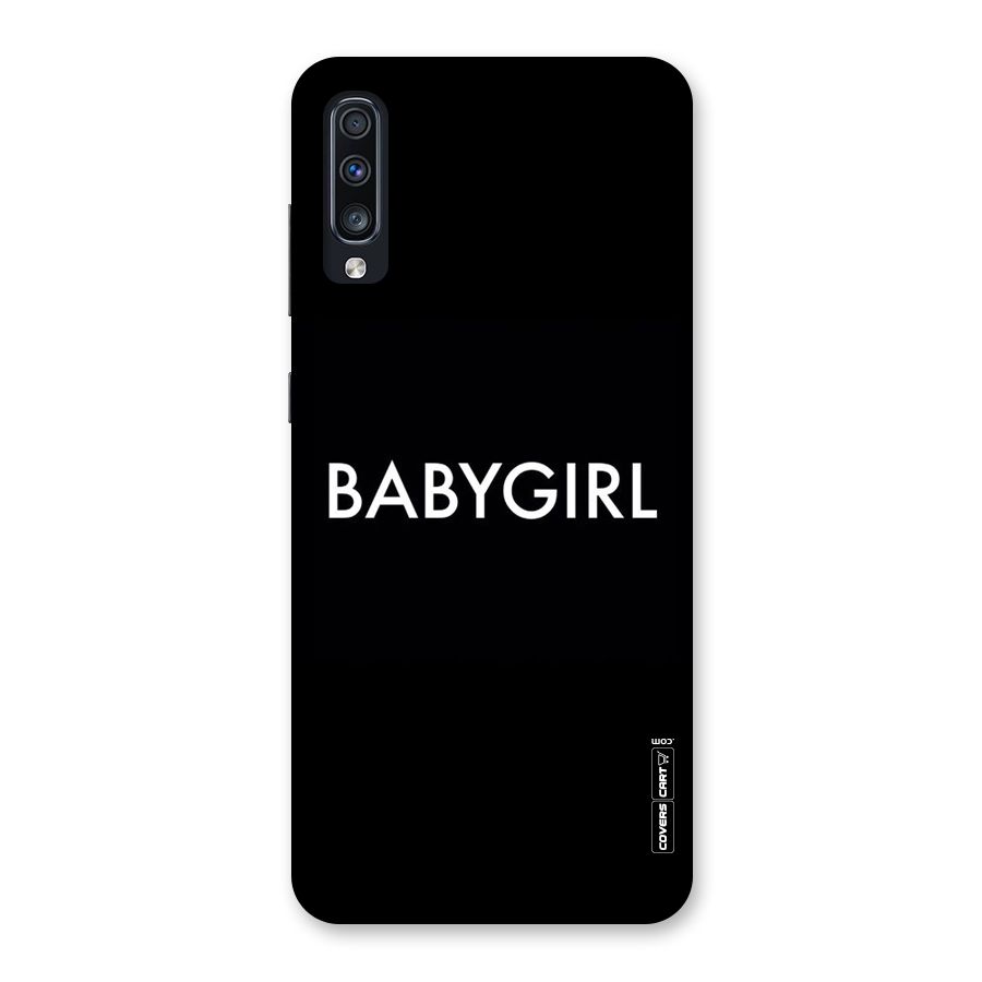Baby Girl Back Case for Galaxy A70