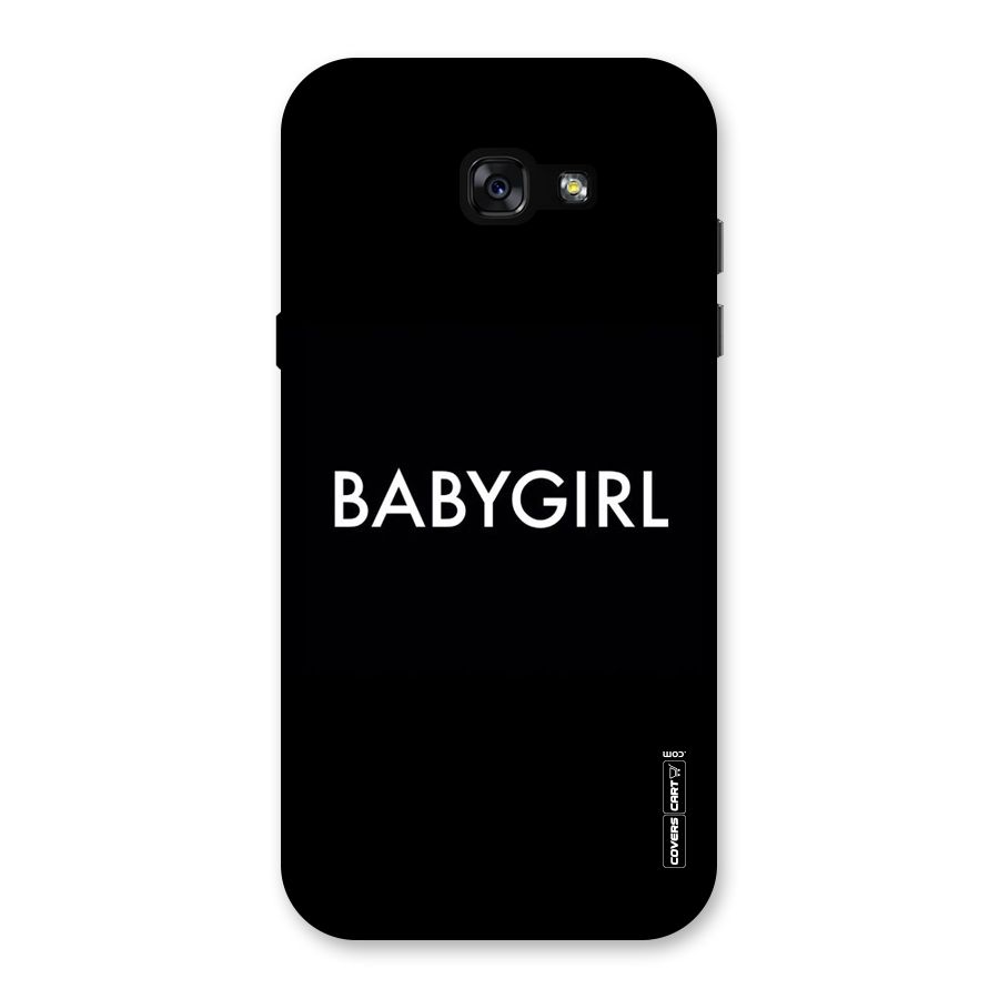 Baby Girl Back Case for Galaxy A7 (2017)