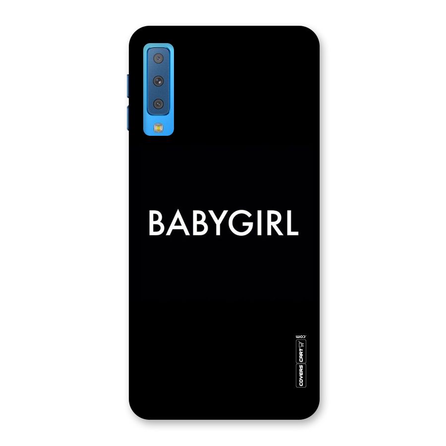 Baby Girl Back Case for Galaxy A7 (2018)