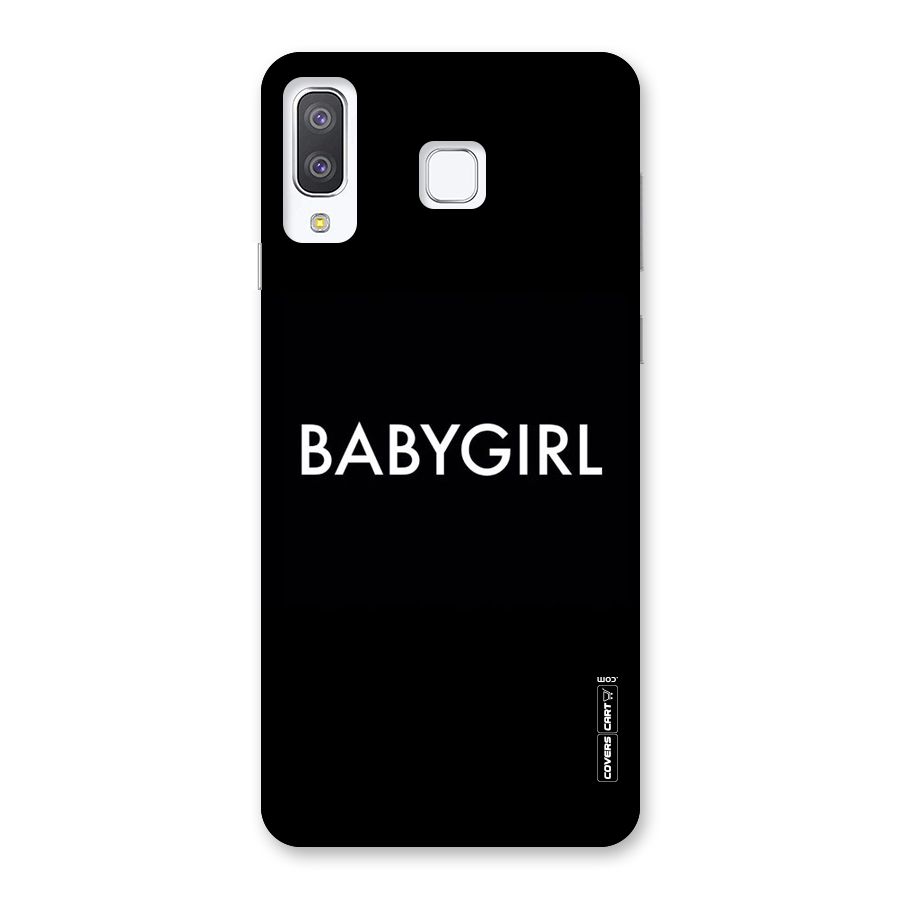 Baby Girl Back Case for Galaxy A8 Star