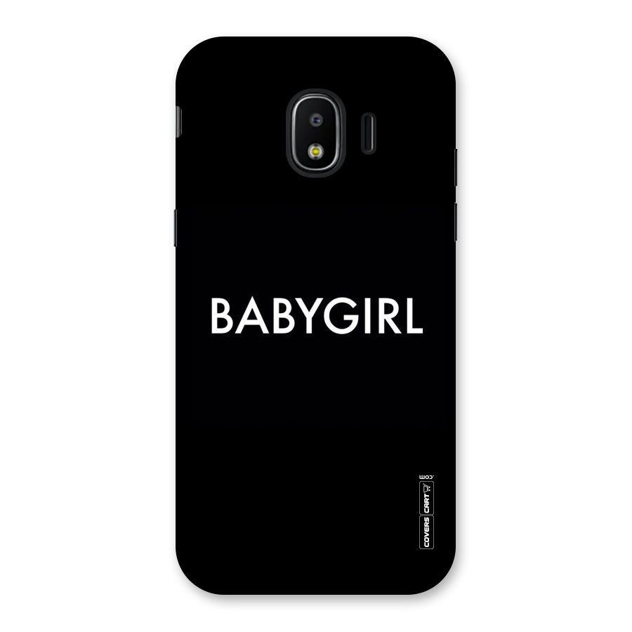 Baby Girl Back Case for Galaxy J2 Pro 2018