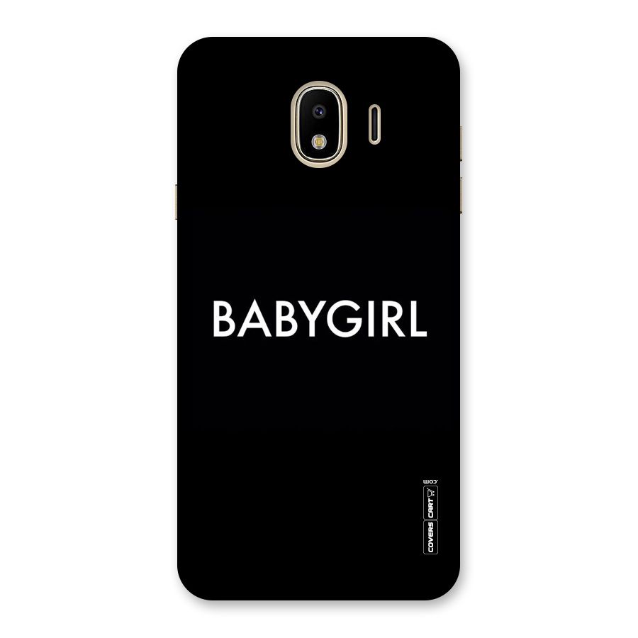 Baby Girl Back Case for Galaxy J4