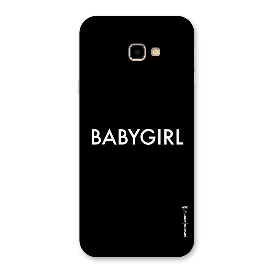 Baby Girl Back Case for Galaxy J4 Plus
