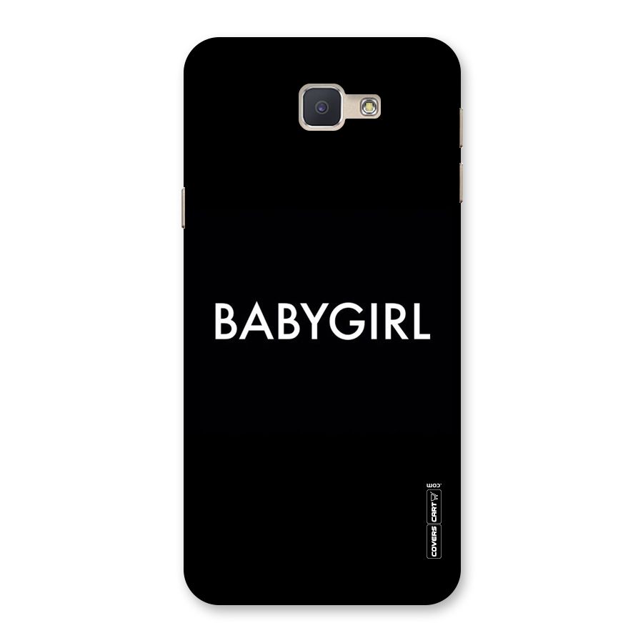 Baby Girl Back Case for Galaxy J5 Prime