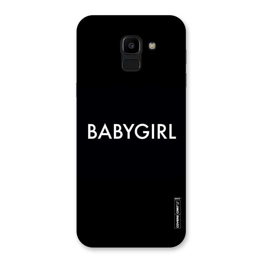 Baby Girl Back Case for Galaxy J6