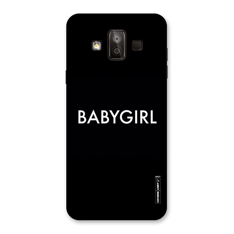Baby Girl Back Case for Galaxy J7 Duo