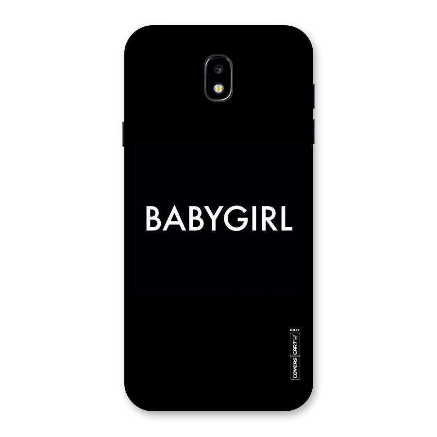 Baby Girl Back Case for Galaxy J7 Pro