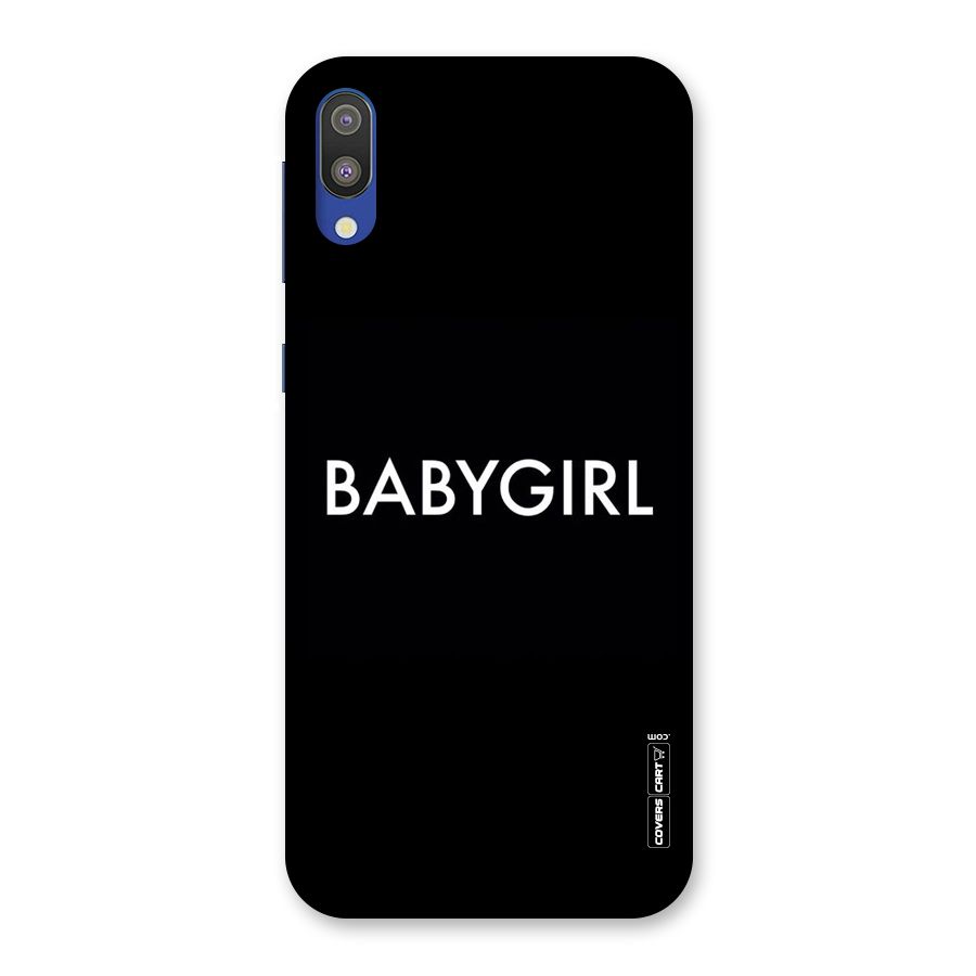 Baby Girl Back Case for Galaxy M10