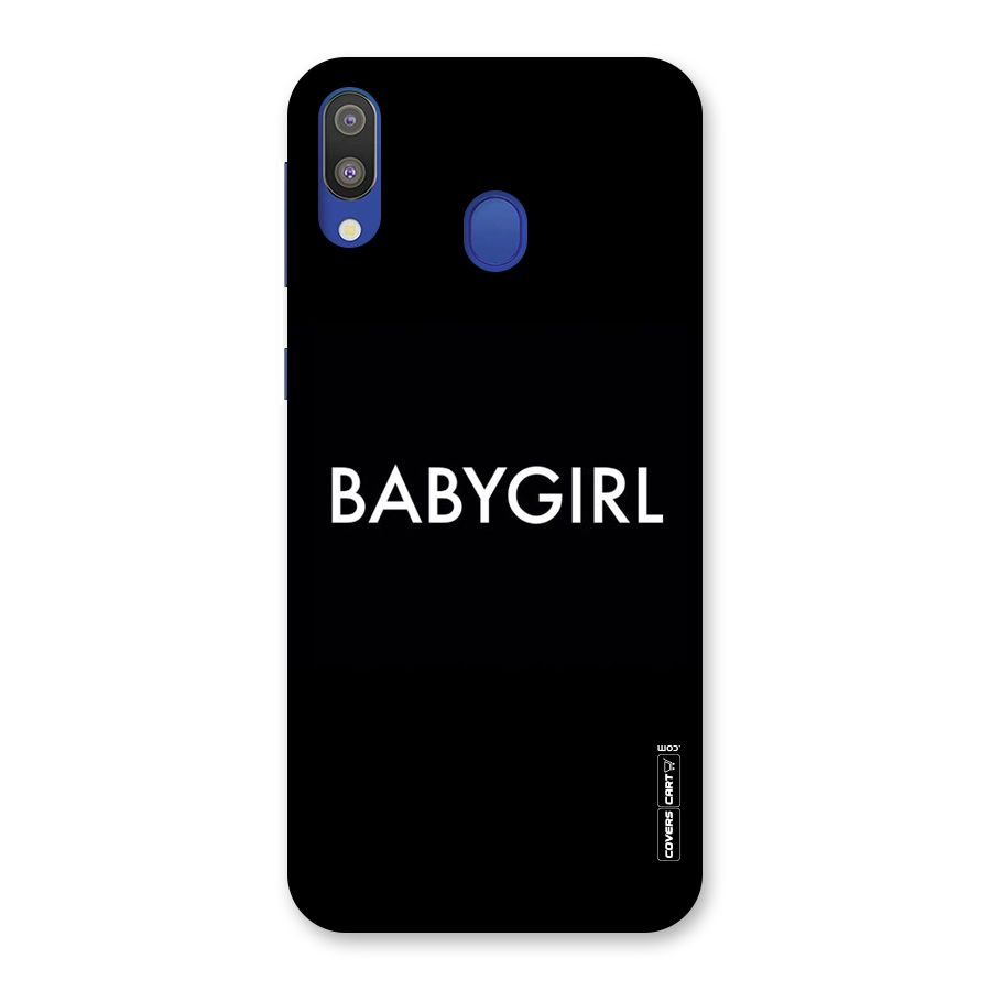 Baby Girl Back Case for Galaxy M20