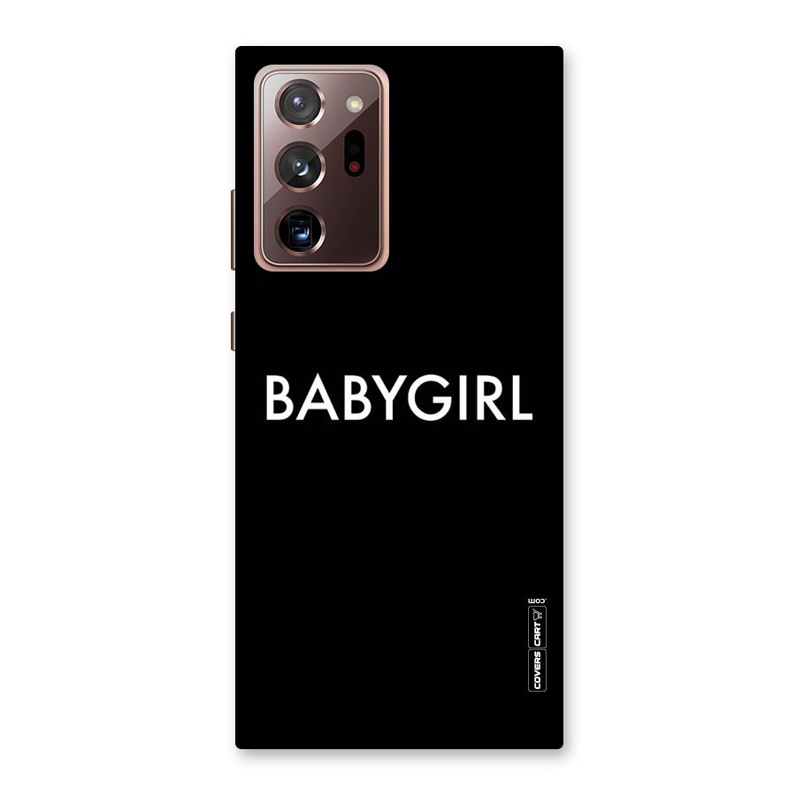 Baby Girl Back Case for Galaxy Note 20 Ultra