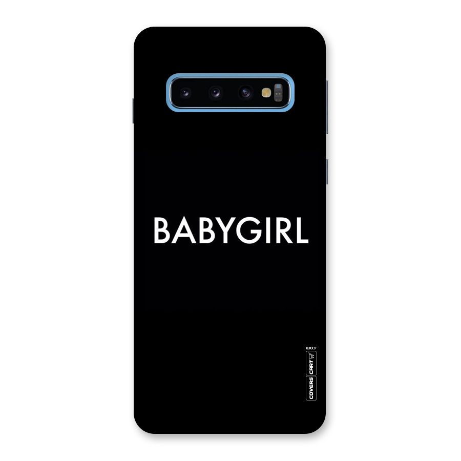 Baby Girl Back Case for Galaxy S10